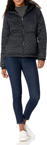 Vista 4 de Tienda Essentials - Chaqueta acolchada con capucha y forro de sherpa resistente al agua para mujer