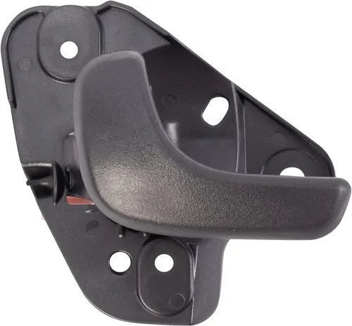 Vista 66 de TRQ Manija de puerta interior delantera izquierda cromada y negra para el lado del conductor compatible con Ford F-150 2012-2014