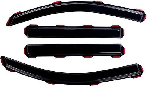 Vista 4 de Lightronic Visera de ventana de ventilación automática con clip extra duradero, compatible con Chevrolet Tahoe 2015-2020, GMC Yukon, Cadillac