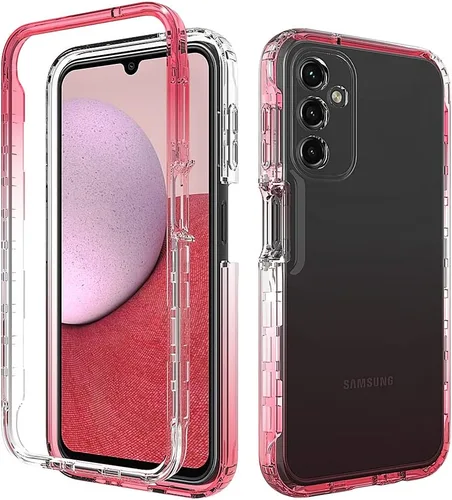 Vista 240 de Pzwoxukhov Funda para Xiaomi Poco M3 M2010J19CG M2010J19CI Caso, alta transparencia, color degradado, funda de absorción de impactos anticaída