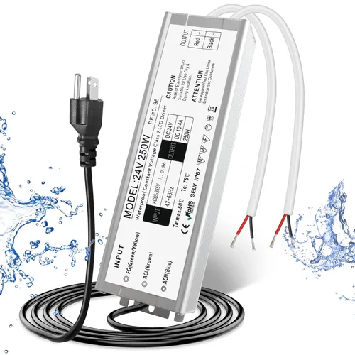 Vista 31 de Fuente de alimentación LED de 12V 30W, transformador adaptador controlador LED IP67 impermeable 12V 110V CA a 12V CC de bajo voltaje con enchufe