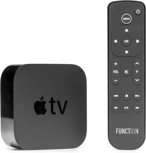 Vista 4 de Function101 F101-ATVRM Control remoto de botón de reemplazo para Apple TV Conectividad infrarroja 2 pilas AAA incluidas