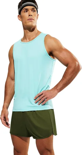 Vista 6 de MIER Men's 3''5'' Athletic Running Shorts with Liner Quick Dry Active Lightweight Gym Sports Workout Shorts for Men