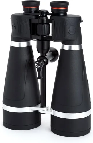 Vista 8 de Celestron Binoculares SkyMaster Pro de 15 x 70 para astronomía y telescopio de puntero de estrellas 51630, negro