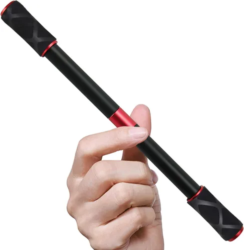 Vista 7 de Penspinning Bolígrafos Mods Spinning Mods Spin Light Stick para principiantes, negro y azul