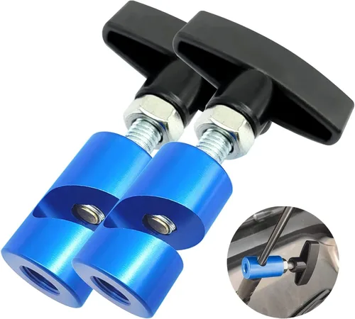 Vista 7 de ZKTOOL1063 Abrazadera de soporte con elevación con protección de núcleo de latón, abrazadera de soporte de estribor de 2 en 1 y pinza de bujía