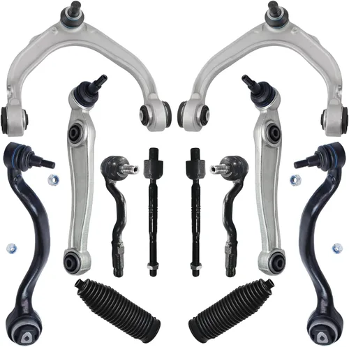 Vista 41 de Detroit Axle - Kit de extremo delantero para Hyundai Sonata XG350 XG300 Kia Optima, 2 brazos de control superiores con juntas de bola, 2 brazos