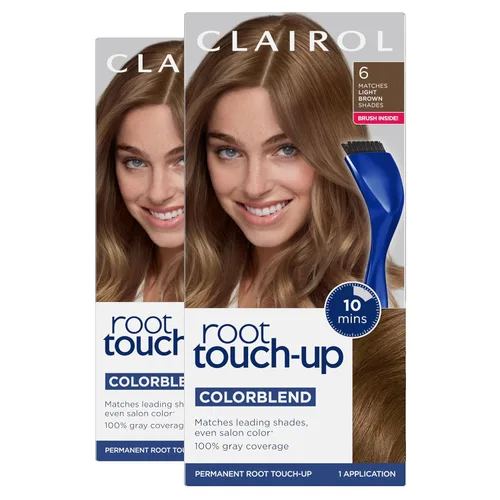 Vista 51 de Clairol Root Touch-Up de Nice'n Easy Tinte Permanente para el Cabello, 10 Rubio Extra Claro, Paquete de 1