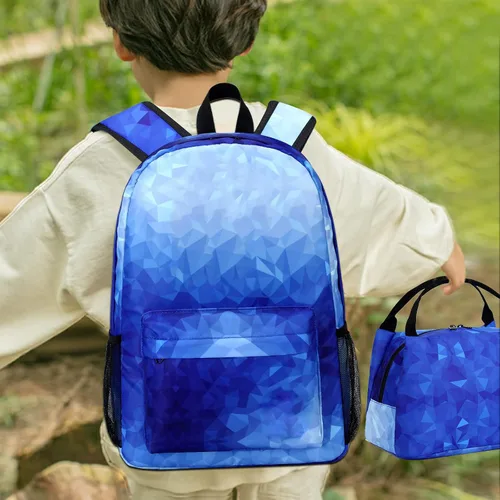 Vista 7 de Mochila escolar para estudiantes, mochila de viaje para adolescentes