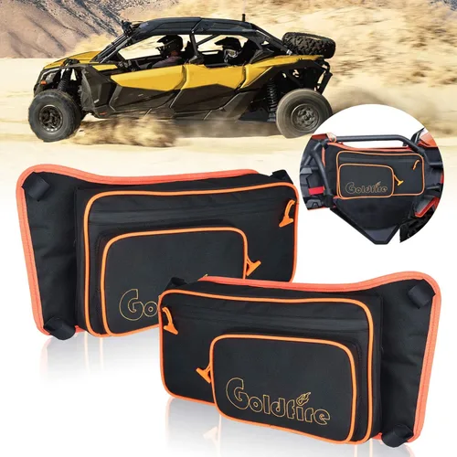 Vista 11 de UTV - Bolsas de almacenamiento para puerta delantera, compatibles con Can Am Maverick X3 MAX X DS Turbo X RS Turbo R 2017 - Bolsa de puerta lateral