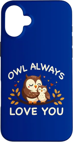 Vista 23 de Owl Always Love You Mon, Parent Endearing Touching Moment Case for iPhone 17