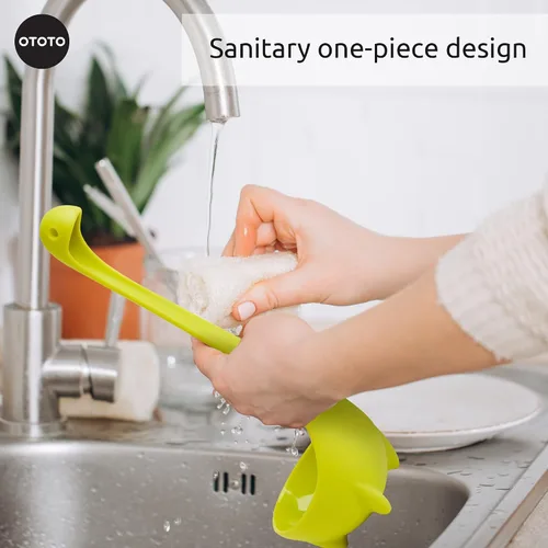 Vista 5 de OTOTO El Cazo de Sopa Original Nessie - Divertidos Gadgets de Cocina, Diseño del Lago Ness, Regalos de Cocina para Mamá - Útiles de Cocina Lindos