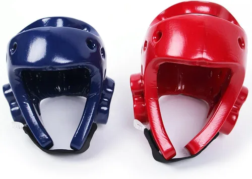 Vista 2 de Protector de cabeza para adultos y niños, para boxeo profesional, casco Muay Shock Muay, equipo protector de cabeza para Muay Thai, Grappling