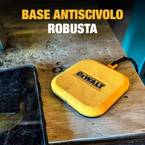 Vista 8 de DEWALT - Cargador inalámbrico resistente de 10 W máximo, almohadilla de carga rápida inalámbrica compatible con iPhone 17/16/15/14/13/12/11/X/8 Pro