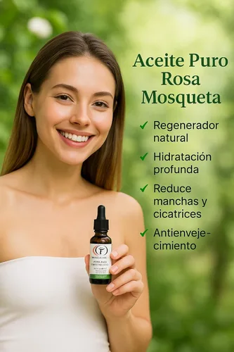 Vista 4 de Aceite de rosa mosqueta 100% orgánico certificado para cultivo/Aceite Puro De Rosa Mosqueta, 1.0 fl oz / 1 onza líquida cura, líneas finas