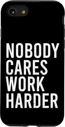 Vista 17 de Funda de regalo para iPhone 13 Nobody Care Work Hard Actitude Grit Hustle Success