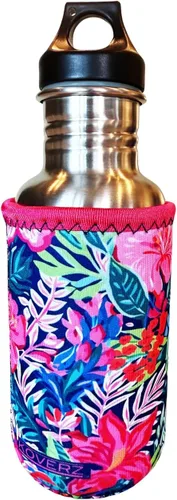 Vista 15 de Funda de neopreno para botella de agua Koverz, funda de neopreno, se ajusta a botellas de agua de 24-30 oz, lavable y reutilizable, tamaño grande