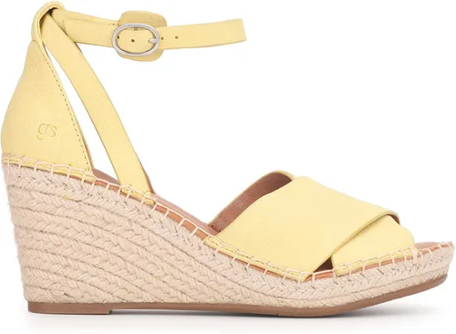 Vista 7 de Gentle Souls by Kenneth Cole Women's Charli X Band - Sandalias de tacón con hebilla de cuña