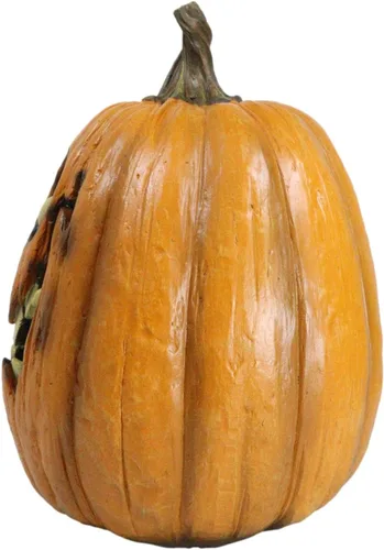 Vista 3 de Ebros Gift Halloween Extreme Ray Villafane Escultura de calabaza espeluznante fantasma demoníaco sonriendo cráneo figura figura de acento