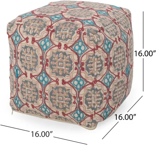 Vista 3 de Christopher Knight Home Puf, Multi