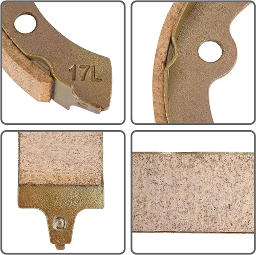Vista 5 de 10L0L Zapatas de freno de carrito de golf para Club Car DS 1995-up, precedente 2004-up, para Yamaha G1 G2 G8 G9, EZGO 1986.5-1996, reemplaza OEM