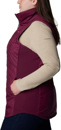 Vista 9 de Columbia Chaleco largo Mix It Around para mujer, Marionberry, XS