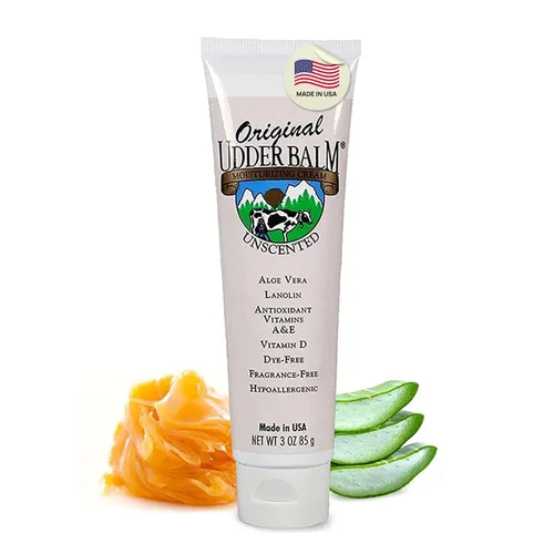 Vista 8 de Bálsamo de Udder original sin perfume para piel seca agrietada