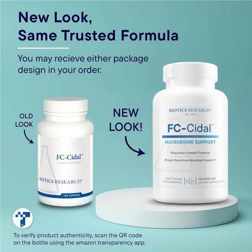 Vista 8 de Biotics investigación, fc-cidal 100 ccapsules