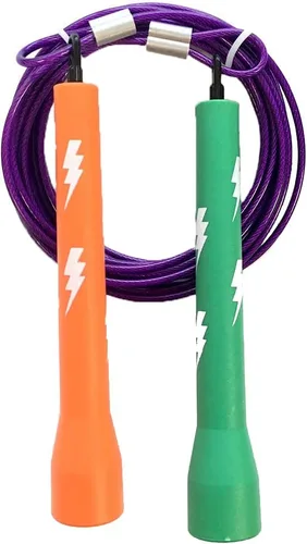 Vista 62 de Double Under Wonder Cuerda de saltar, cuerda de velocidad sin enredos, cuerda de velocidad ajustable para hombres, mujeres, entrenamiento de fitness