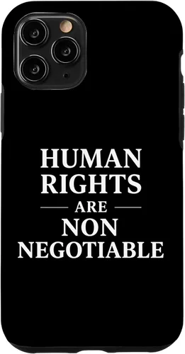 Vista 28 de Human Rights are Non Negotiable Social Justice & Equality Case for iPhone XR