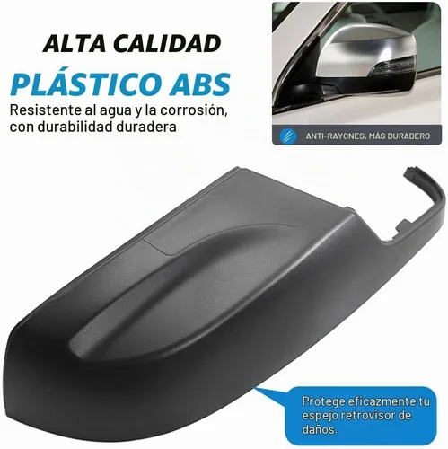 Vista 4 de FSFY - Cubierta inferior del espejo con clip lateral izquierdo para Subaru Crosstrek 2013-2014