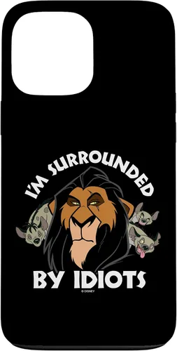 Vista 23 de Funda para iPhone 16 Disney The Lion King Scar I'm Surrounded By Idiots