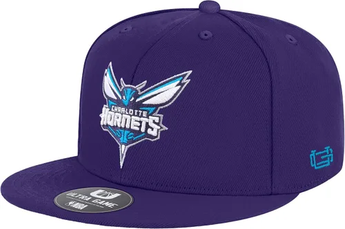 Vista 30 de Ultra Game Gorra de béisbol negra Ultimate oficial de sarga con broche a presión de la NBA para hombres