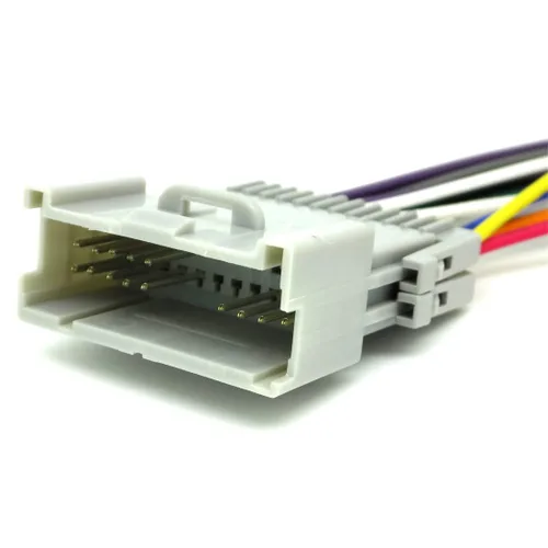 Vista 2 de AMSAMOTION Adaptador de conector de arnés de cableado de radio estéreo para GM Chevy Silverado GMC 2002-2008