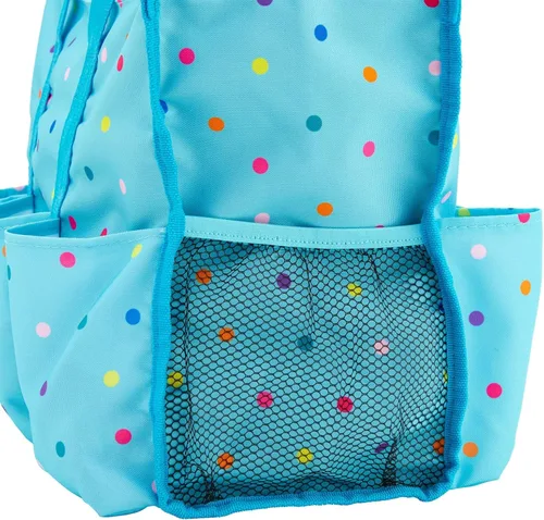 Vista 9 de Juvale Bolsa de mano utilitaria, organizador de bolsillo para enfermera con compartimentos, organizador de bolsillo con cremallera superior con 8
