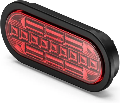 Vista 6 de Feniex Luces LED DOT de la Serie de Camiones (Ámbar, 6" Oval STTR)