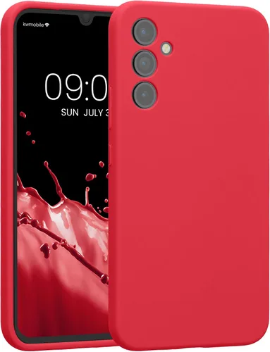 Vista 12 de kwmobile Funda compatible con Samsung Galaxy A13 4G - Funda delgada de silicona TPU - Acabado suave al tacto - Amarillo radiante