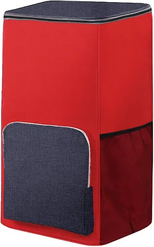 Vista 11 de Bolsa de repuesto para carrito de compras, bolsa de repuesto impermeable para carrito, con bolsillos laterales y bolsillo frontal, bolsa