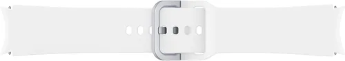 Vista 3 de Samsung Correa de silicona para reloj mediana/grande, para Galaxy Watch 4 y Galaxy Watch 4 Classic, versión de EE. UU Blanco