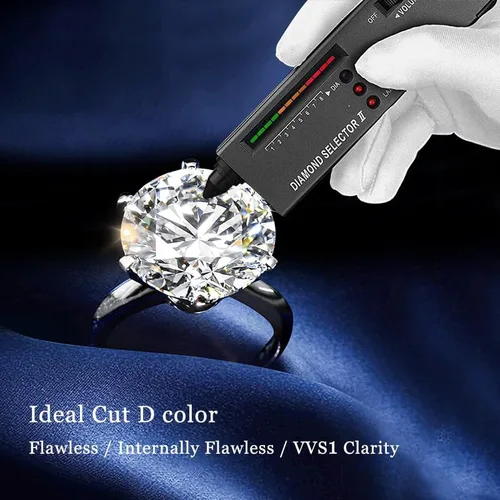 Vista 7 de Shimspex 0.14 cttw VVS1, D Color Diamond V Contour Band - Anillo de mujer de oro blanco de 14 quilates para un brillo y sofisticación supremos