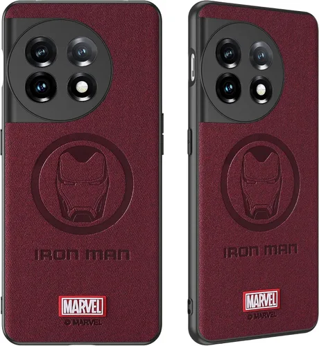 Vista 15 de IRON SPIDER Funda para OnePlus 11 5G, con personaje de superhéroe, compatible con OnePlus 11 (rojo) para hombre y mujer