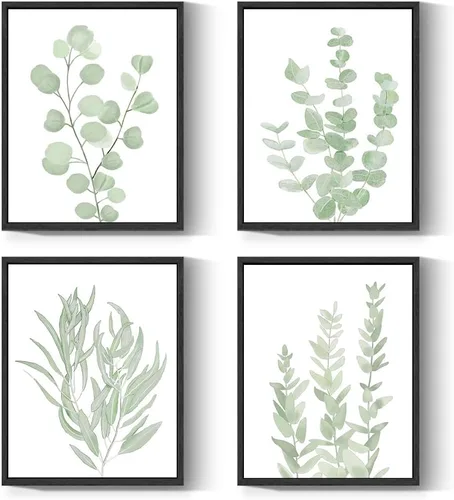Vista 10 de Drsoum Arte inspirador enmarcado para pared, diseño botánico bohemio, decoración de pared, cita motivacional, oficina, estudio, sala de estar