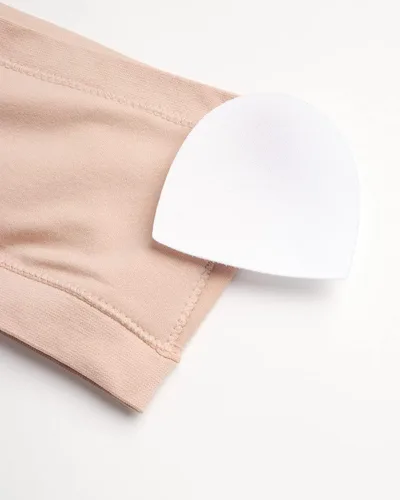 Vista 3 de Reebok Bralette para niña - Bandeau sin tirantes sin costuras paquete de 6