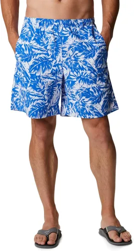 Vista 48 de Columbia Super Backcast - Pantalón corto de agua para hombre Impresión de tinte negro