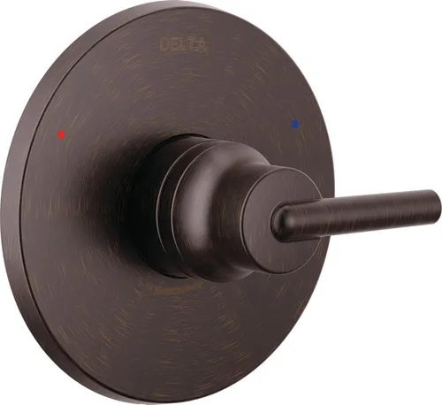 Vista 12 de Delta Trinsic Serie 14 T14059-PN - Kit de moldura de válvula de ducha de una sola función, níquel pulido T14059-PN (válvula no incluida)