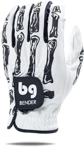 Vista 3 de BG Bender - Mens Golf Glove, Durable Mesh Golf Gloves, Unique Golf Gloves - Left-Hand Glove (Worn on the Left Hand/for Right-Handed Golfers)