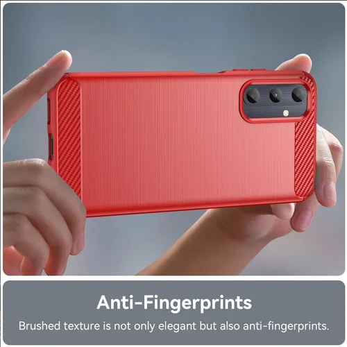 Vista 6 de Osophter Para Samsung Galaxy A05S Caso: con 2 unids protector de pantalla de absorción de choques flexible TPU cubierta protectora de goma