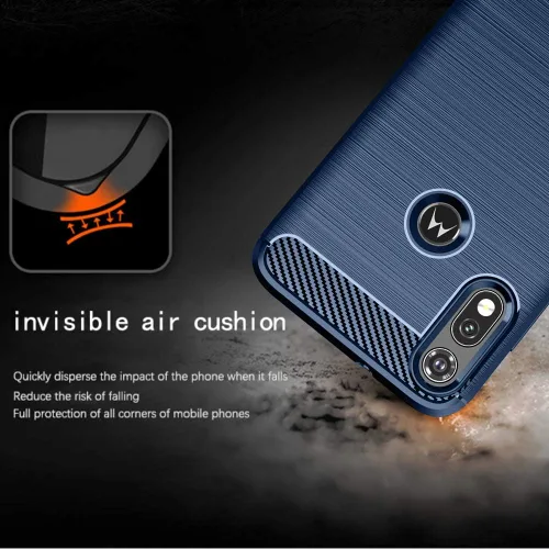 Vista 4 de Asuwish Funda compatible con Moto E 2020 Motorola E7 y protector de pantalla de vidrio templado, accesorios de celda, fundas de silicona para MotoE