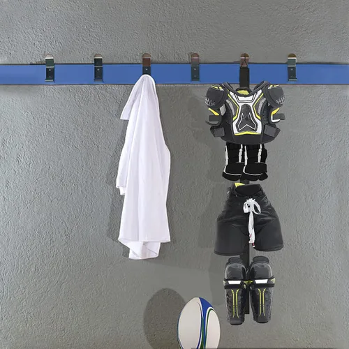 Vista 6 de Percha de hockey portátil colgante Dryig Rack Regalos para el hogar y al aire libre Uso en hockey sobre hielo, patinaje, fútbol, camping, pesca, 5