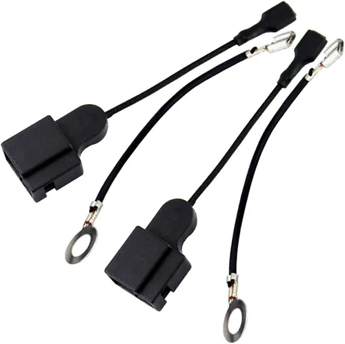 Vista 5 de FARBIN Bocina de coche para Toyota, Lexus, Subaru, bandera roja y otras series de modelos, bocinas gemelas de metal de tono alto/bajo de 12 V